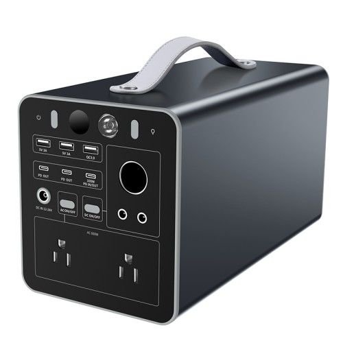 600WPortable Power Station and Solar Generator