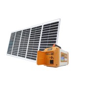 Energy storage power supply with solar panel set
