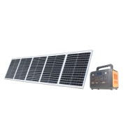 Energy storage power supply with solar panel set